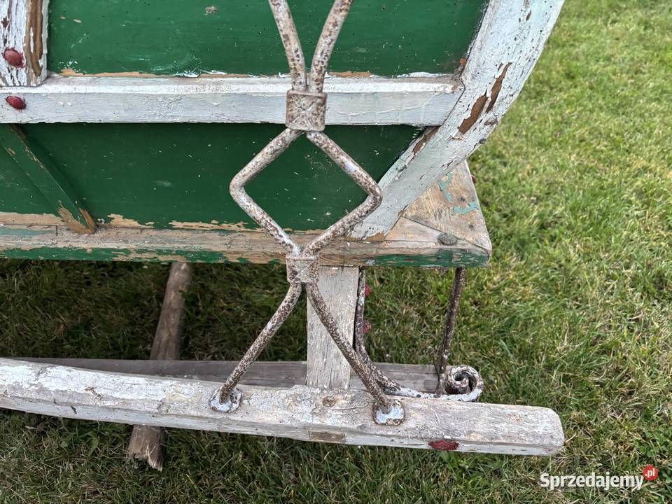 Zabytkowe oryginalne sanie Podlasie Lubelskie Biłgoraj sprzedam