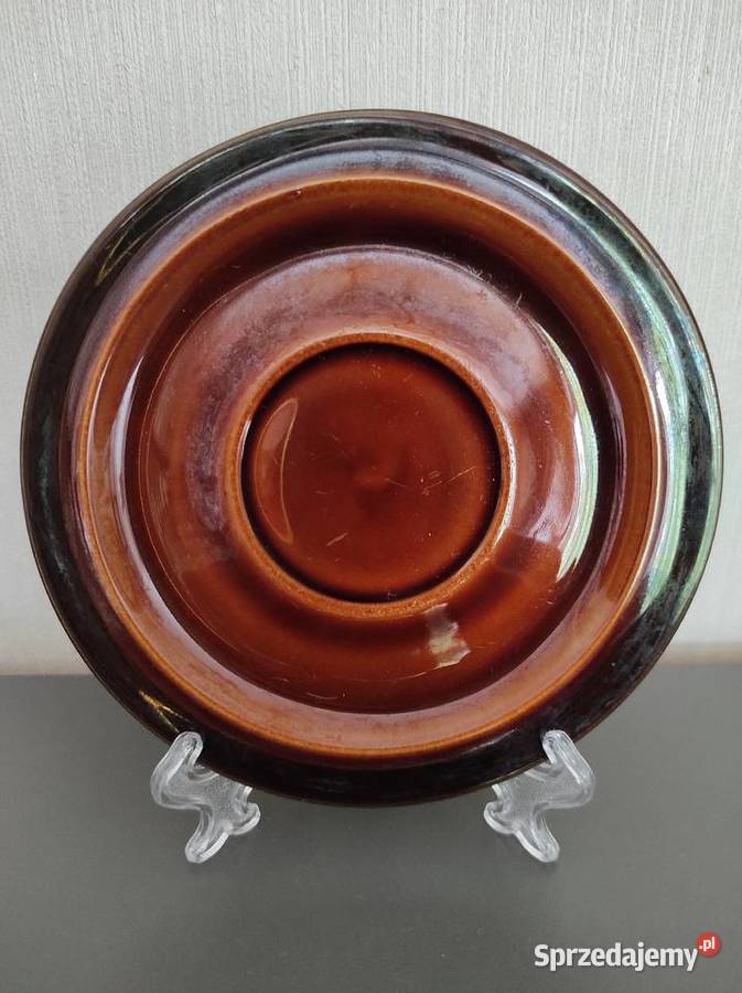 Spodek talerzyk porcelit Pruszków Porcelana i szkło Warpechy Stare