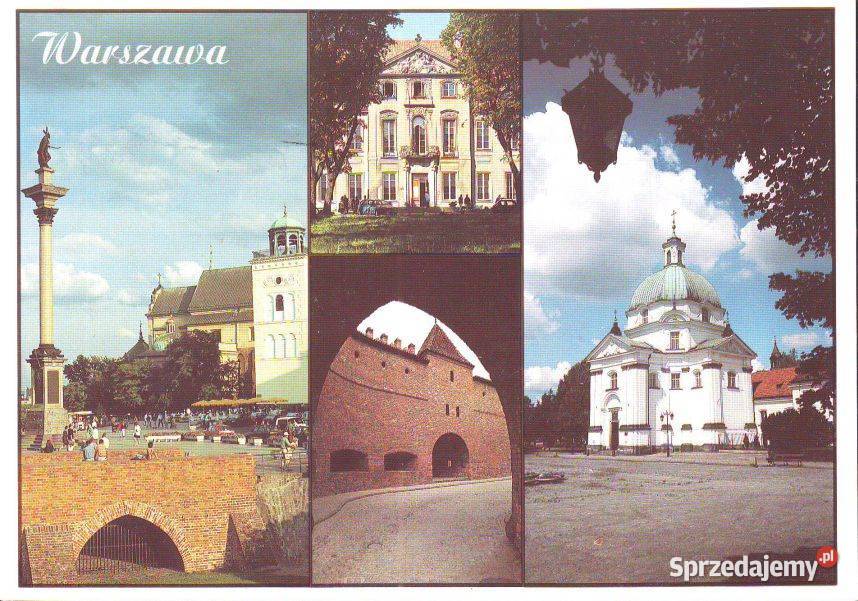 Kart Poczt Warszawa widoki 3