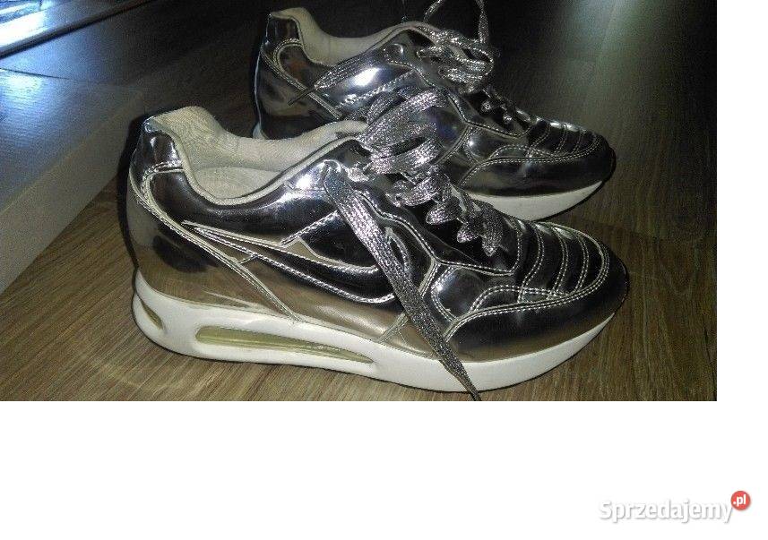SREBRNE Stylizowane na Air Maxy wkładka 23 r ok Kraków