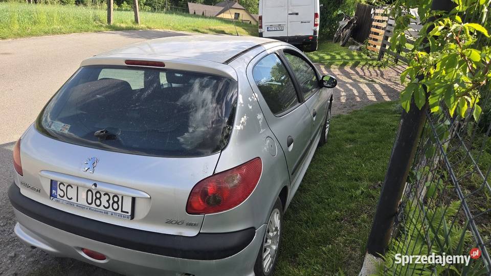 Peugeot 206 14 HDI nieuszkodzony Cieszyn