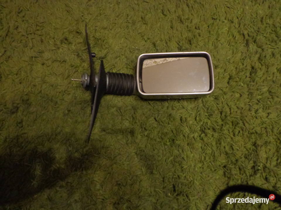 Fiat UNO lusterko prawe manualne srebrne METALIK