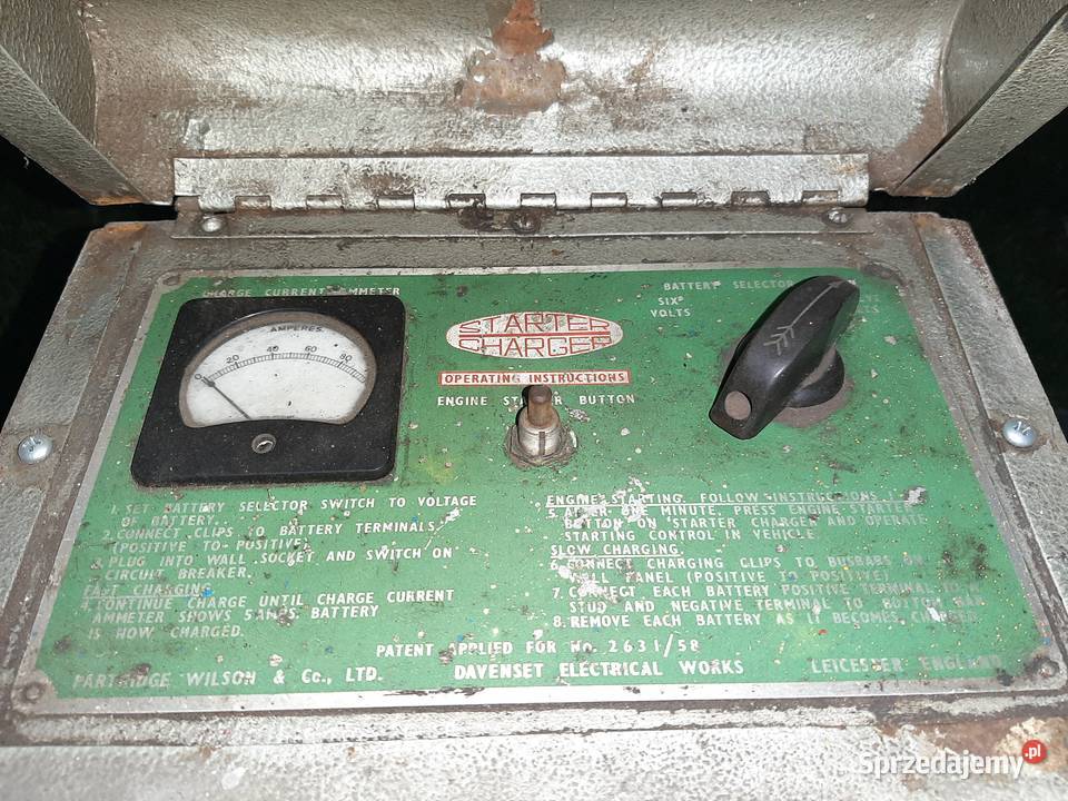 Davenset starter rozruch prostownik 6v 12v Strzyżewice