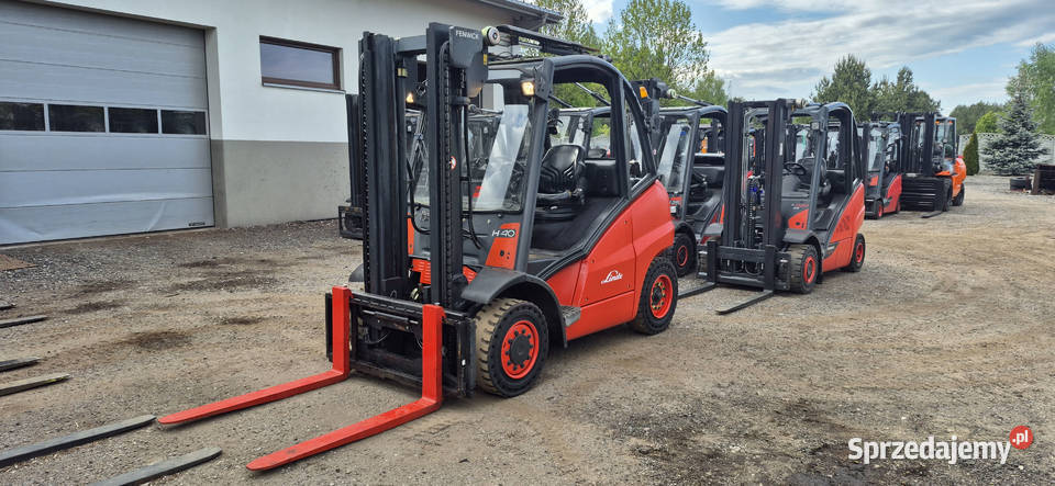 Linde H40D Diesel 4 sekcje Nowe Łańcuchy Przesuw Małkinia Górna sprzedam