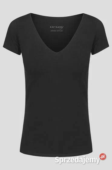 czarny tshirt Orsay S Bluzki i koszule Olkusz