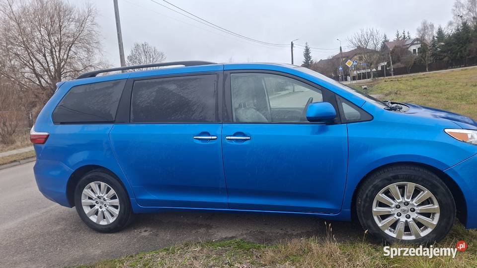 Toyota Sienna 35 V6 XLE AWD 2015r podlaskie Choroszcz