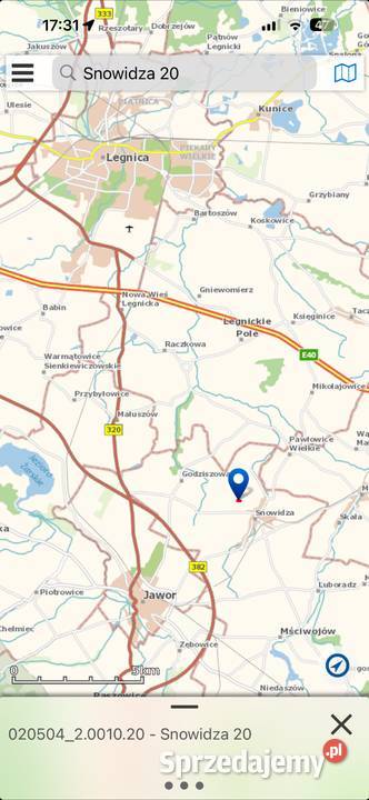 Działka w rozwijającej się okolicy rolna Snowidza