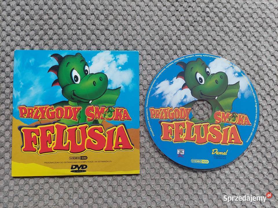 film Przygody smoka Felusia 1 płyta Kraków sprzedam