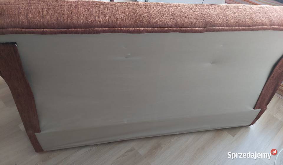 Wersalka rozkładana wzór retro geometryczny dolnośląskie sprzedam