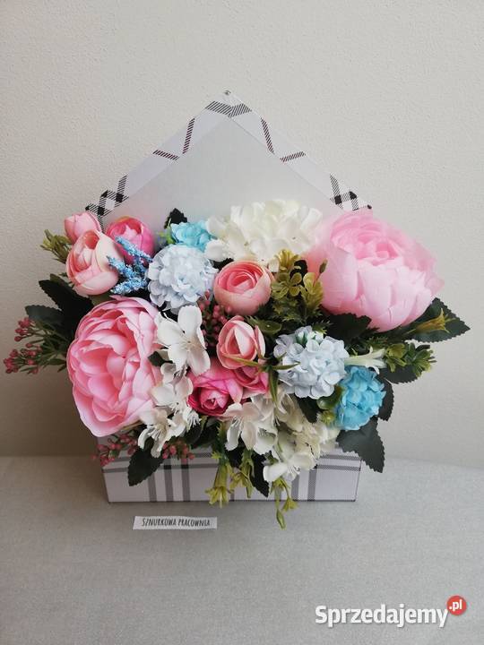Flowerbox koperta flower box upominek kwiaty w Spytkowice