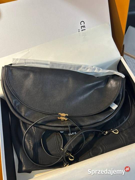 Premium torebka Celine Halfmoon Soft Triomphe Wrocław sprzedam