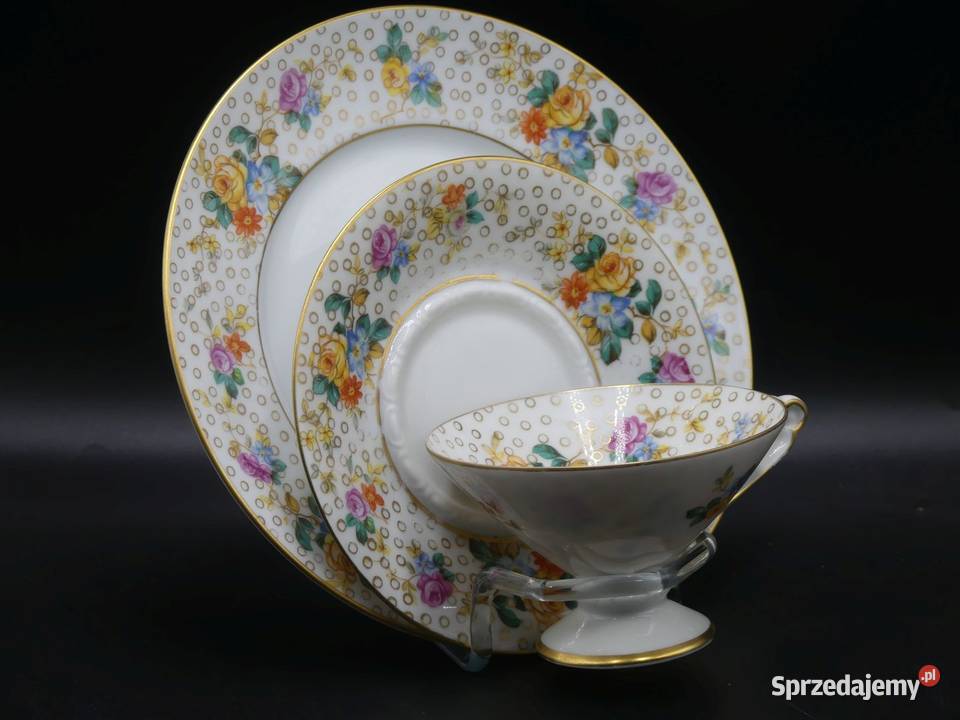 Komplet śniadaniowy Sorau Żary 1928 45 UNIKAT Poznań