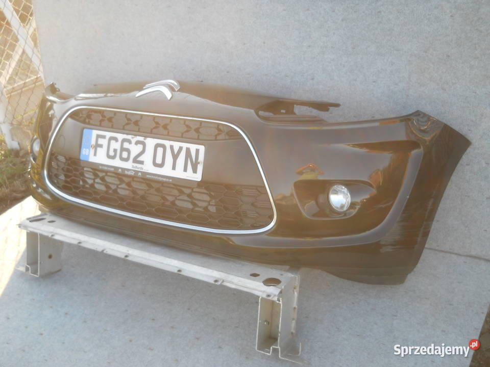 CITROEN C3 II ZDERZAK PRZEDNI PRZÓD Siechnice