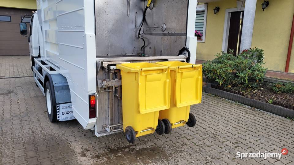 MYJKA DO POJEMNIKÓW Isuzu NQR75 biały świętokrzyskie Bodzentyn sprzedam
