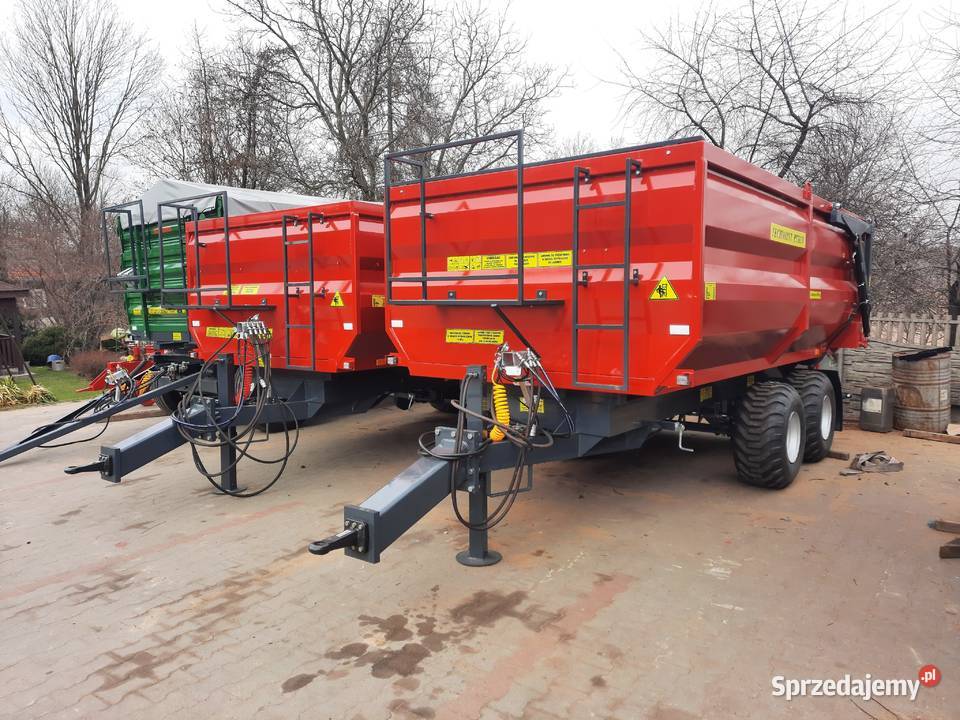 Techmont Przyczepa tandem PTTCW112 12 t Białystok sprzedam