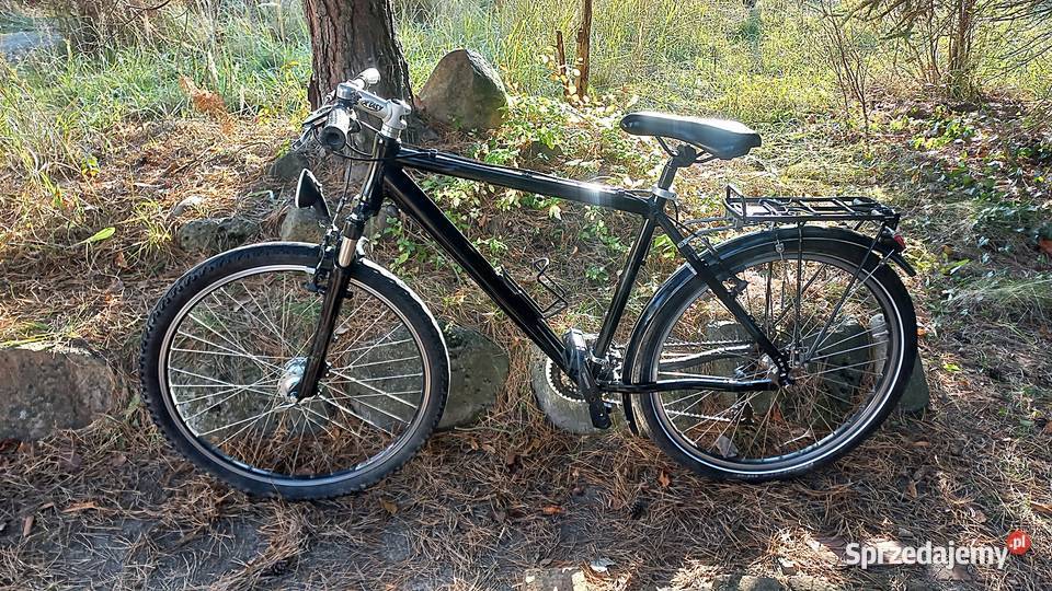 Alu Czarny Rower Miejski Męski 3x8 Alivio dolnośląskie