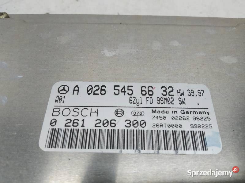 STEROWNIK SILNIKA A0265446632 32 B Mercedes osobowe świętokrzyskie