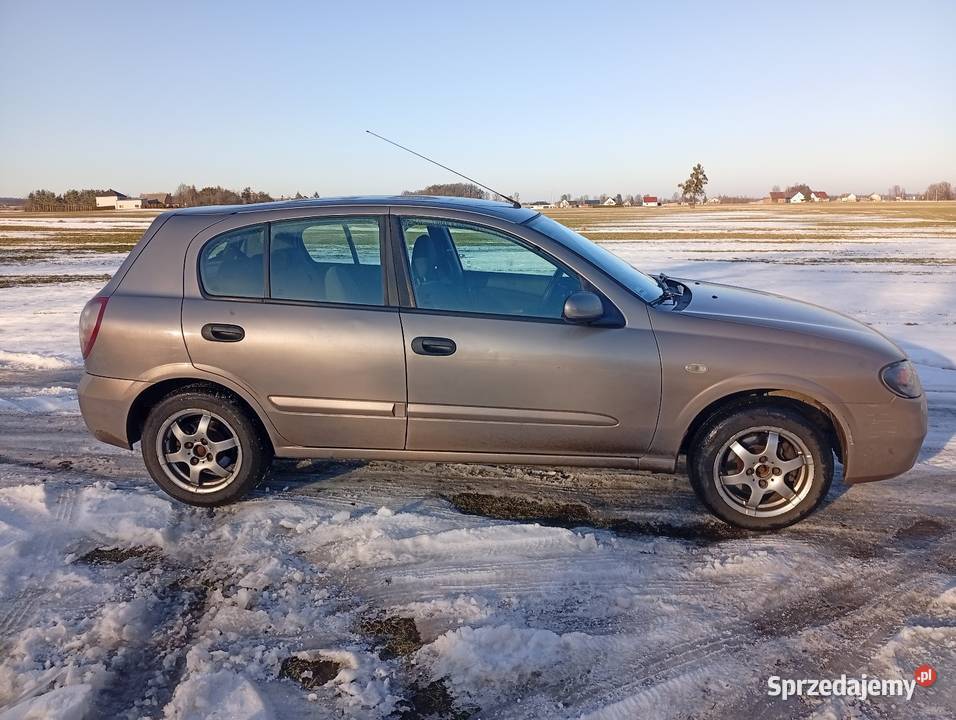Nissan Almera 15 bg benzyna+LPG Almera Gorzów Śląski