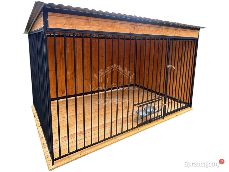 Kojec Psa 3x25m Miski obrotowe Drewniana podłoga dolnośląskie Wrocław sprzedam