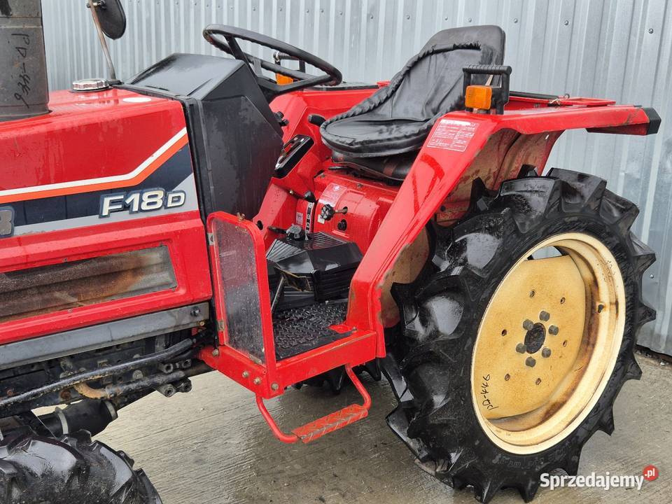 Traktorek traktor YANMAR F18D 18 44 Napęd 4x4 Małuszyn sprzedam