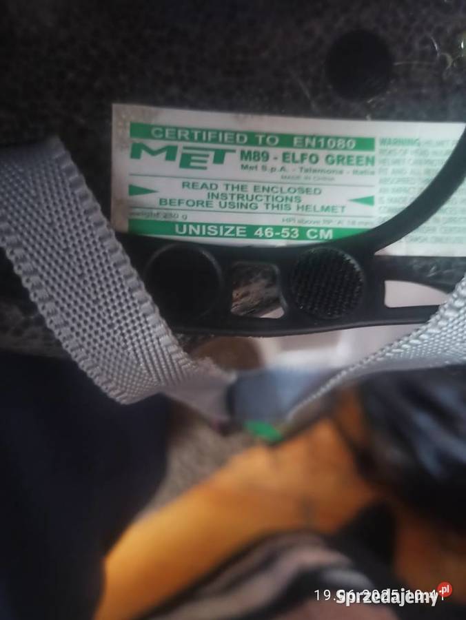 Kask rowerowy dziewczęcy Met rozmiar 4653 zachodniopomorskie Koszalin