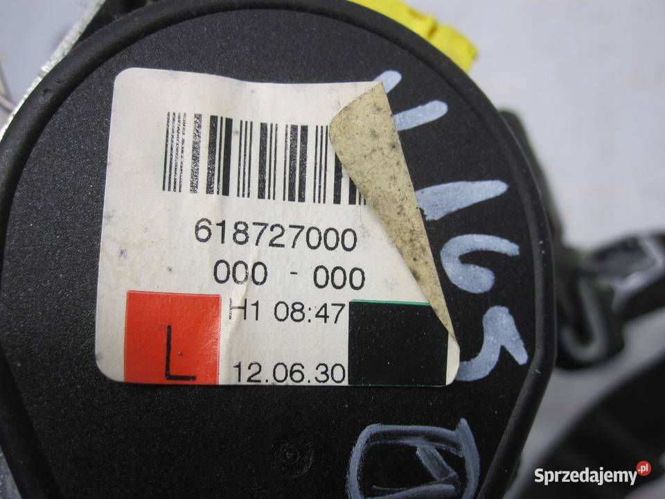 FIAT PUNTO EVO LIFT 13r pas bezpieczeństwa lewy