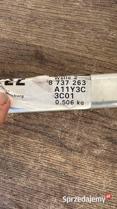 BMW X1 U11 BELKA DOLNA ZDERZAKA PRZÓD 8737263 Gorzów Wielkopolski