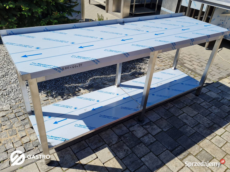 Stół gastronomiczny nierdzewny 280x60x85 Meble Ostrów Wielkopolski