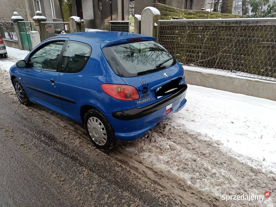 Peugeot 206 134 Oryginalny przebieg Okazja Rybnik