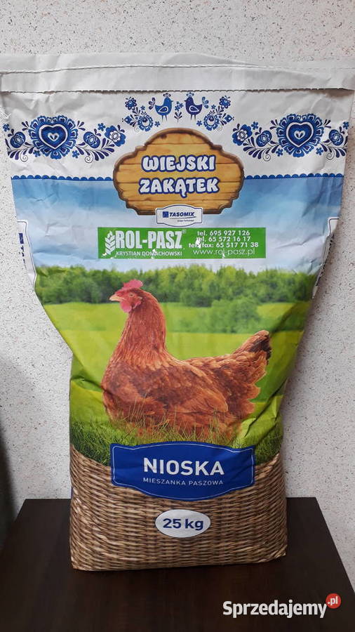 Karma kur Wiejski Zakątek 25 Higienizowana wielkopolskie Strzelce Wielkie