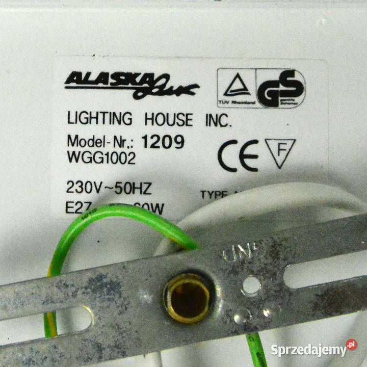 Modernistyczny kinkiet Alaska Lux Lighting House Warszawa