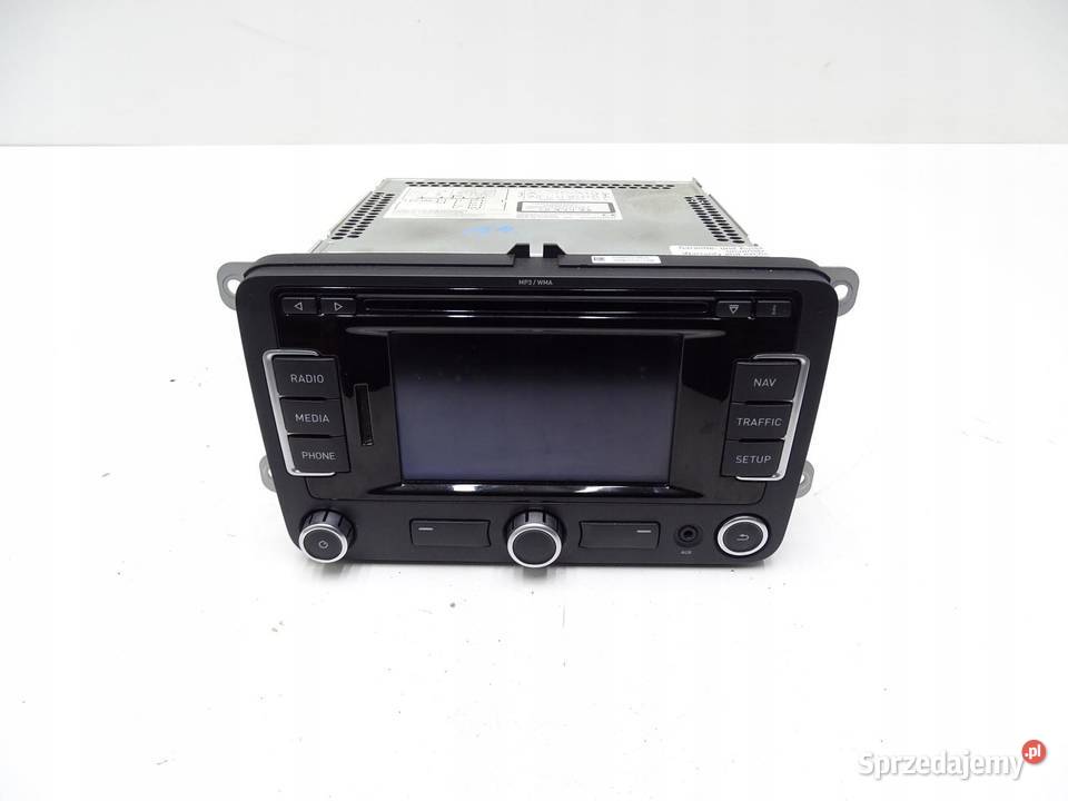 RADIO MP3 NAWIGACJA NAVI 5P0035191D SEAT LEON II Wyposażenie wnętrza