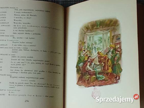 Pięć komedii Fredro 1954 Szancer sztuka Zemsta Łódź