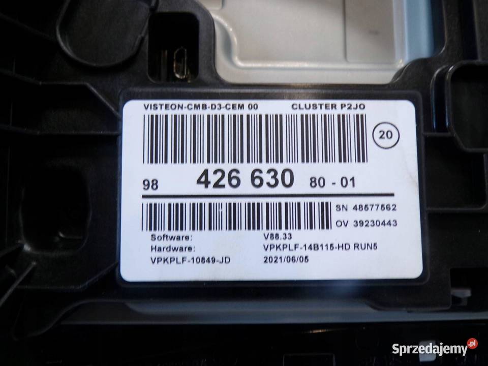 OPEL CORSA F ZEGARY LICZNIK WYŚWIETLACZ 2019 kujawsko-pomorskie sprzedam