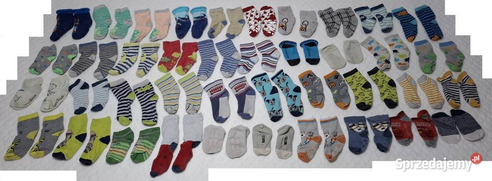 Skarpety dziecięce chłopięce mix 48 lat 40 par śląskie Czeladź