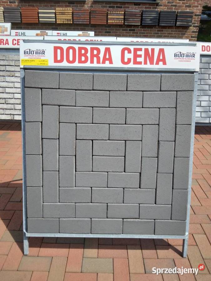 Bruk klinkierowy ATLANTIS SOPO kostka brukowa Pozostałe Baranowo