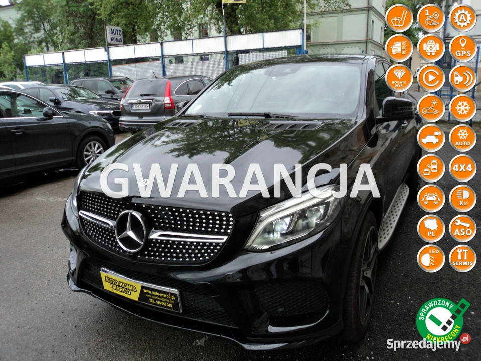 Mercedes GLC 350 sprzedam ładnego MERCEDESA GLC kurtyny powietrzne Lublin
