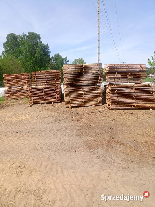 Tarcica sosnowa świerkowa 25mm x 2m powietrzno wielkopolskie Łobżenica