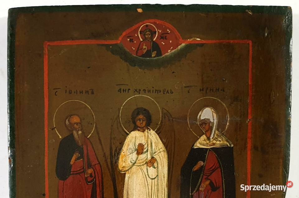 Ikona Anioł Stróż Św Jan i Irina 0160 Warszawa