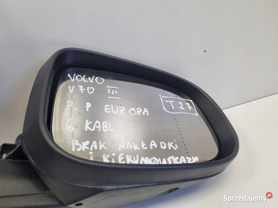 Volvo S80 II V70 III LUSTERKO PRAWE PASAŻERA 6 osobowe Janów