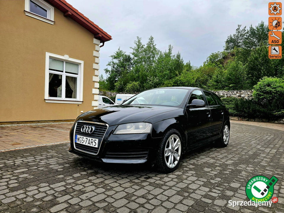 Audi A3 Sportback Lift 19 TDI DSG 5 Drzwi Serwis Rok produkcji 2009 Zagnańsk sprzedam