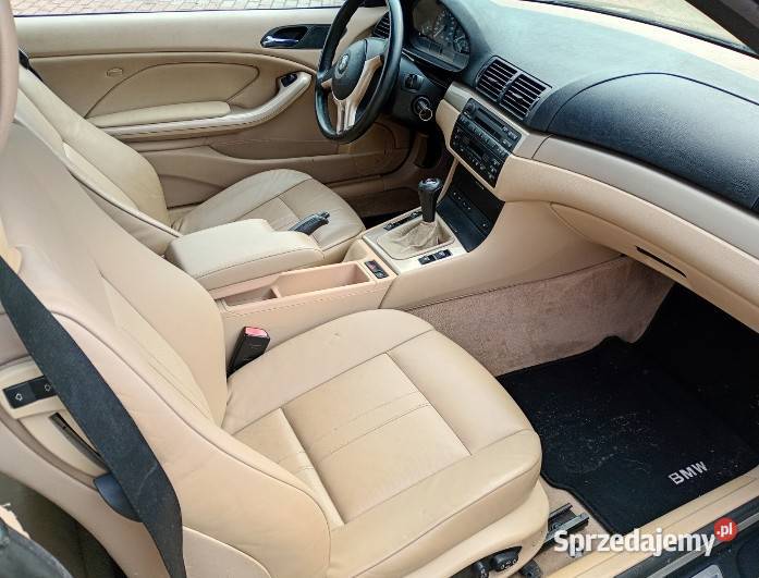 Sprzedam BMW E46 kabriolet 22 benzyna Brodnica sprzedam