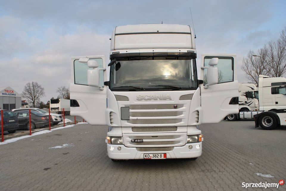 SCANIA R 420 2012 EURO 5 Z NIEMIEC szyberdach Samochody ciężarowe wielkopolskie