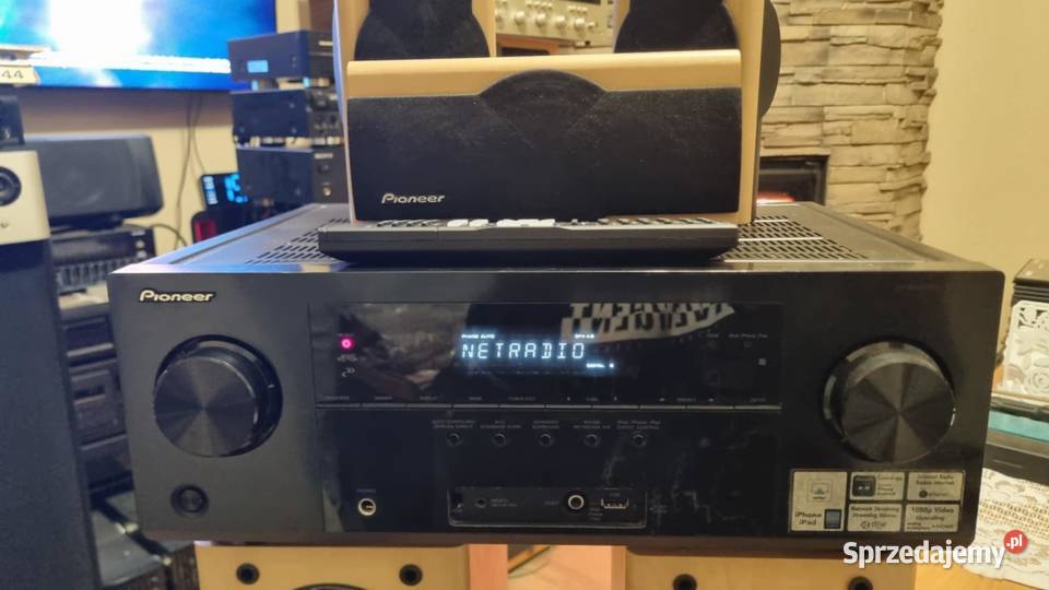 Amplituner Pioneer VSX827 71 USB NET Radio RDS Warta