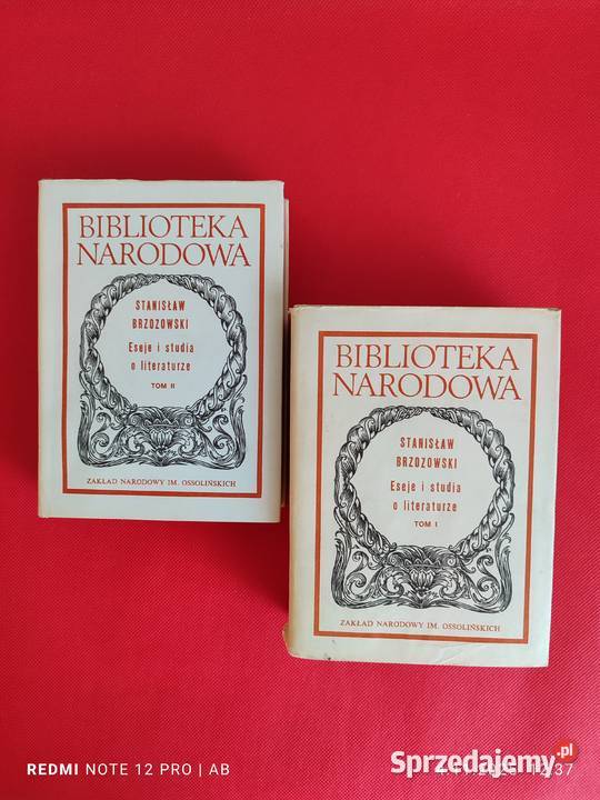 S Brzozowski Eseje i studia o literaturze t 12