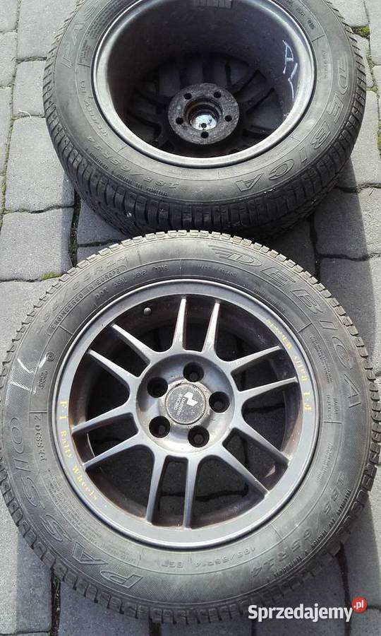 SPRZEDAM komplet FELG ALUMINIOWYCH z OPONAMI Koła i felgi