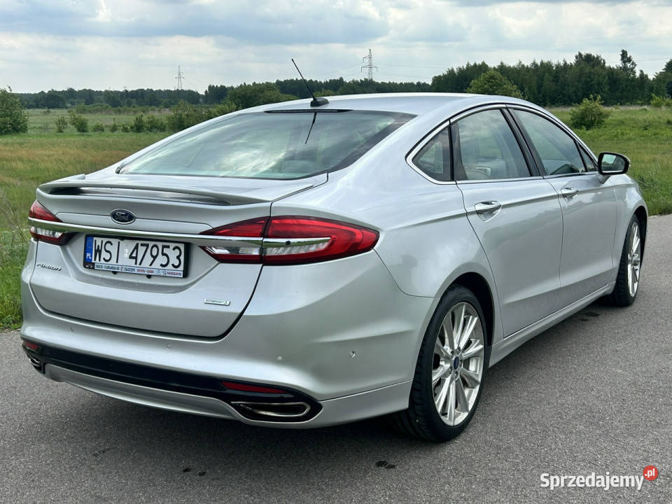 Ford Fusion Mondeo Platinium najbogatsza możliwa nieuszkodzony mazowieckie Siedlce