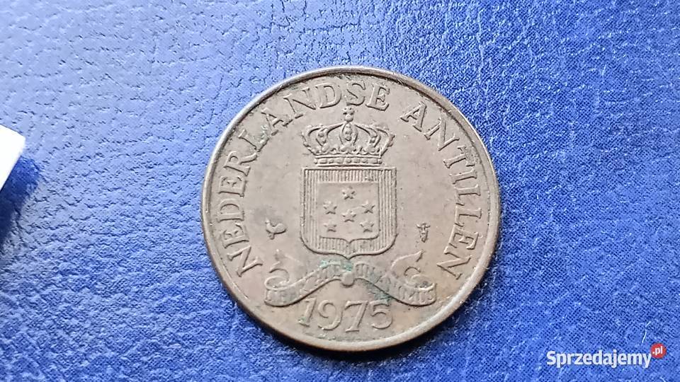 Stare monety 2 12 cent 1975 Antyle Holenderskie Lesko