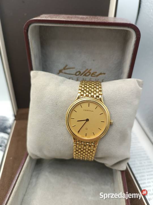 Zegarek damski certina Swiss quartz małopolskie