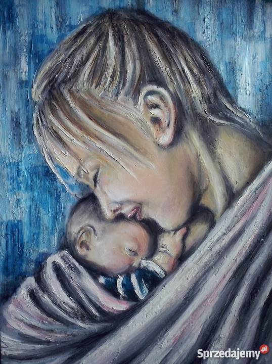 Portrety olejne na płótnie na zamówienie Malarstwo Malarstwo Warszawa